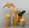 Beeswax Pillar Candle